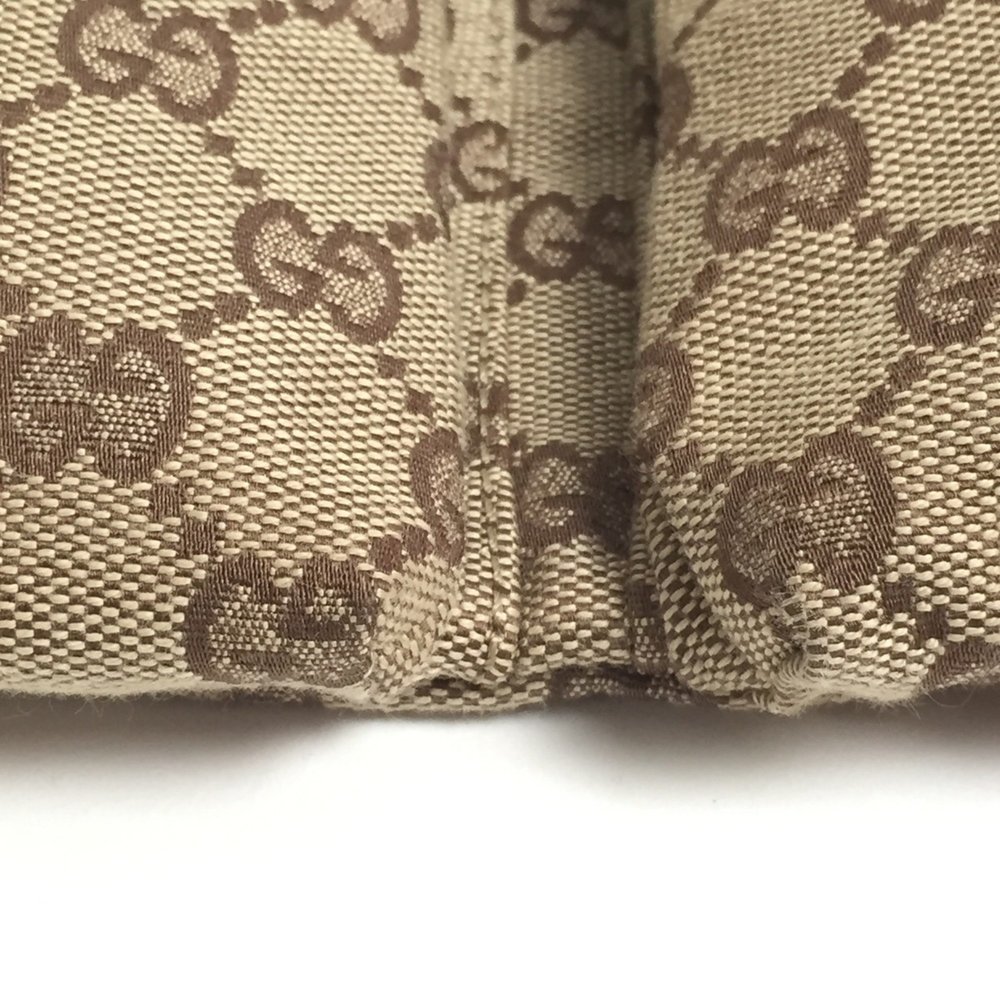 GUCCI 28566 Sherry GG Canvas Body Bag Waist Pouch Pattern Men Women ITC3HXU348UQ - Picture 7 of 10
